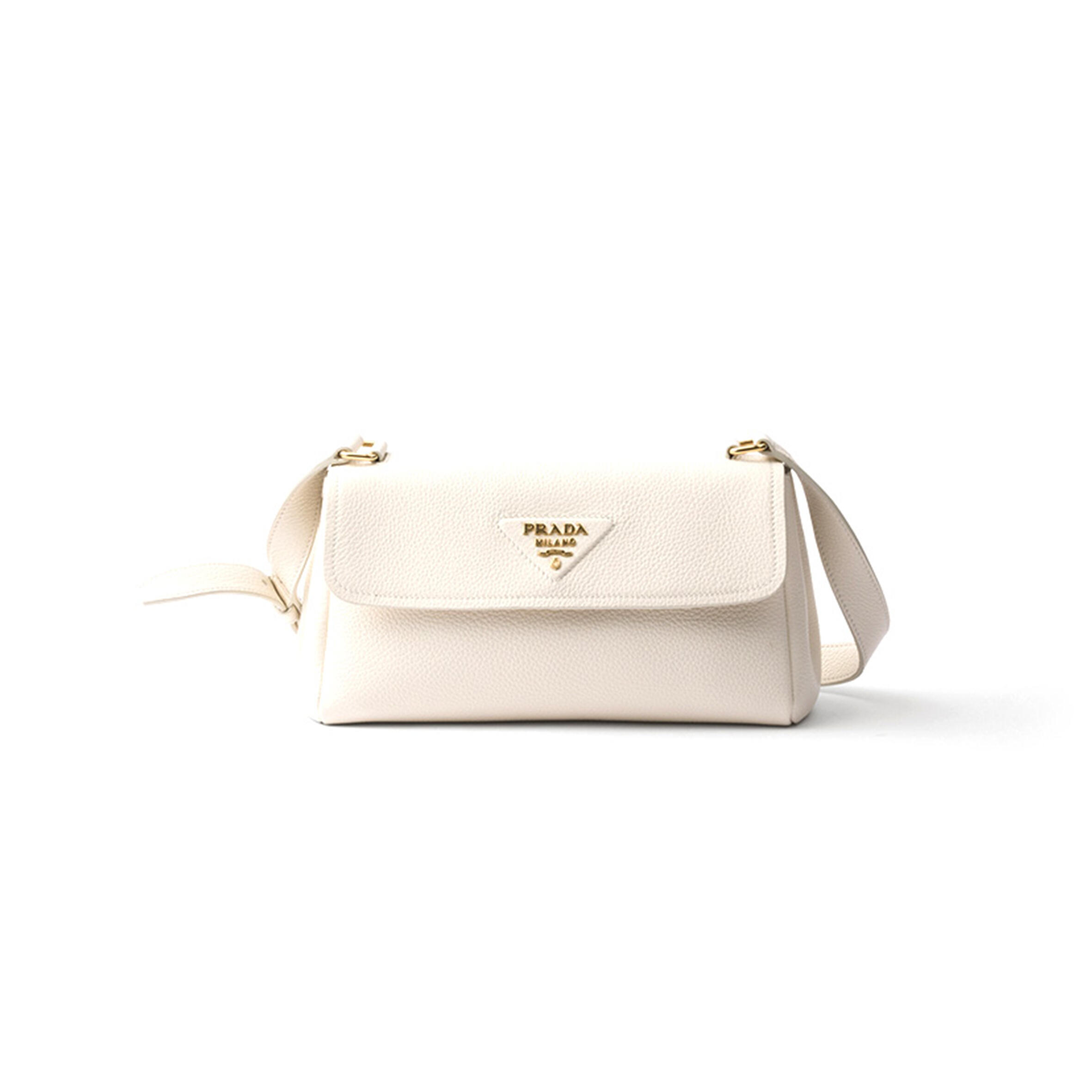 Pra*a small leather shoulder bag 1bn022 (26*14*9.5cm)